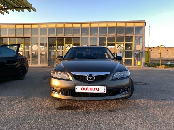 2006 Mazda 6 I (GG) Рестайлинг, серый, 350000 рублей