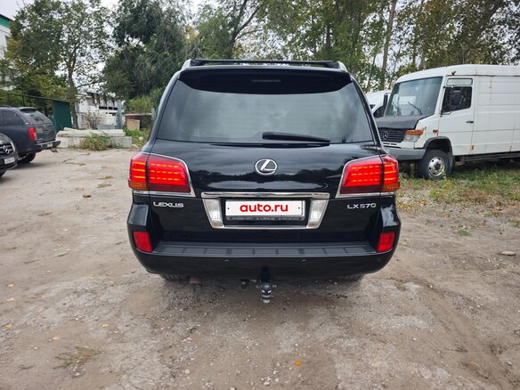 2008 Lexus LX 570 III, чёрный, 2500000 рублей - вид 7