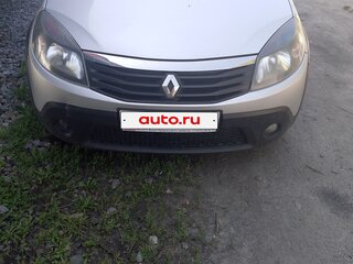2013 Renault Sandero Stepway I, серебристый, 485000 рублей, вид 1
