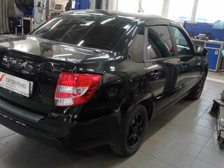 2023 Lada (ВАЗ) Granta I Рестайлинг, чёрный, 725000 рублей, вид 3