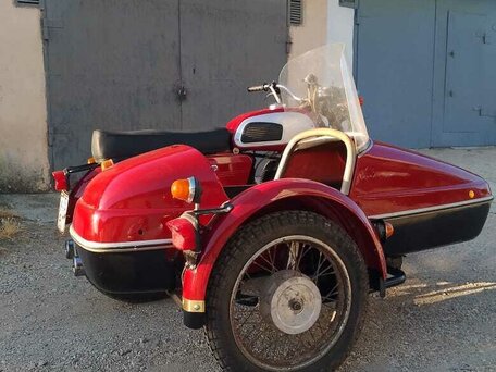 1974 Jawa 350/634, красный, 350000 рублей, вид 2