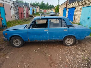 2008 Lada (ВАЗ) 2107, синий, 100000 рублей, вид 5