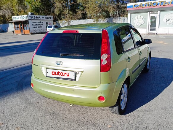 2007 Ford Fiesta Mk5, зелёный, 380000 рублей - вид 17