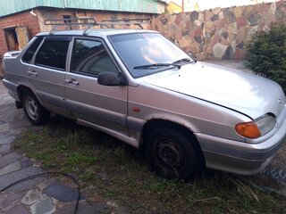 2007 Lada (ВАЗ) 2115, серебристый, 130000 рублей, вид 2