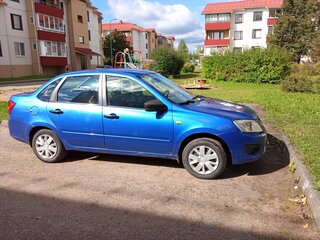 2017 Lada (ВАЗ) Granta I, синий, 330000 рублей, вид 2