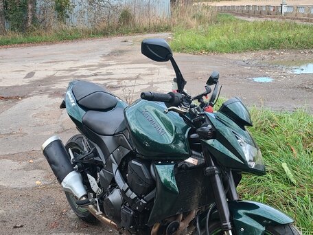 2011 Kawasaki Z 750, зелёный, 430000 рублей, вид 2