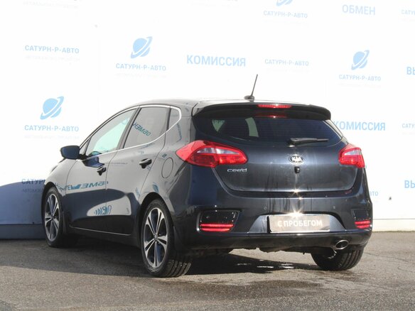2016 Kia Ceed II Рестайлинг, чёрный, 1485000 рублей - вид 6