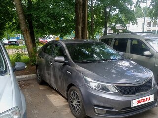 2016 Kia Rio III Рестайлинг, серый, 730000 рублей, вид 3
