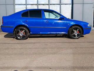 2008 Skoda Octavia I (A4) Рестайлинг, синий, 385000 рублей, вид 4