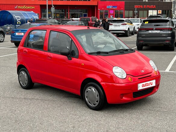 2007 Daewoo Matiz I Рестайлинг, красный, 245000 рублей - вид 2
