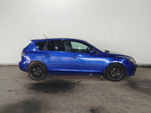2007 Mazda 3 I (BK) Рестайлинг, синий - вид 7
