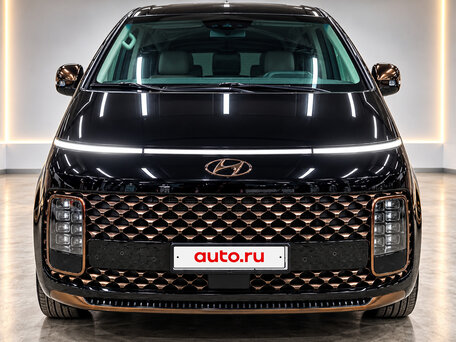 2022 Hyundai Staria I, чёрный, вид 3