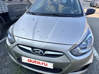 2011 Hyundai Solaris I, бежевый, 590000 рублей, вид 1