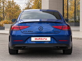 2021 Mercedes-Benz CLS 300 d III (C257) Рестайлинг, синий, 6399999 рублей, вид 4