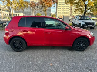 2012 Volkswagen Golf VI, красный, 499000 рублей, вид 4