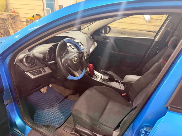 2010 Mazda 3 II (BL), голубой, 750000 рублей - вид 5