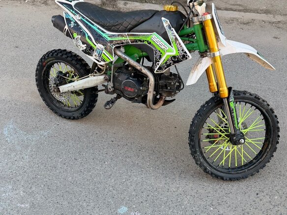 2021 Kayo Basic K125, зелёный, 55000 рублей - вид 2