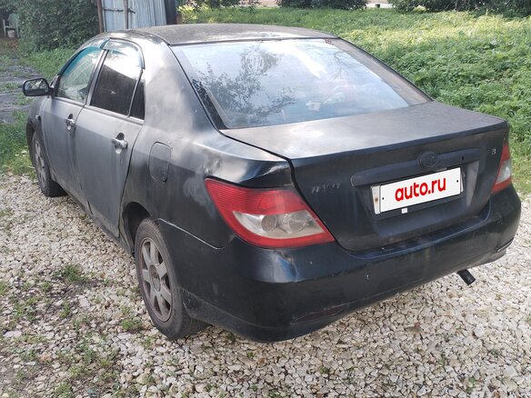 2008 BYD F3 I, чёрный - вид 1