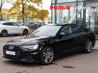 2021 Audi A6 45 TFSI V (C8), чёрный, 4369000 рублей, вид 1