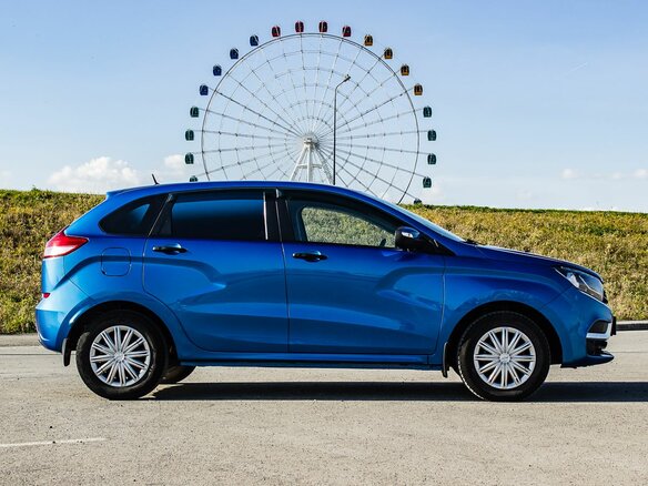 2020 Lada (ВАЗ) XRAY I, синий, 920000 рублей - вид 7
