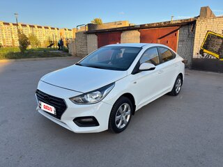 2017 Hyundai Solaris II, белый, 550000 рублей, вид 2