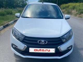 2018 Lada (ВАЗ) Granta I Рестайлинг, белый, 700000 рублей, вид 2