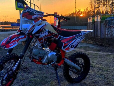 2019 Wels CRF 125, красный, 65000 рублей, вид 3