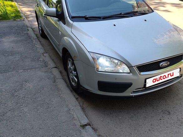 2007 Ford Focus II, серебристый, 320000 рублей - вид 1