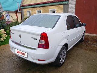 2014 Renault Logan I Рестайлинг, белый, 480000 рублей, вид 4
