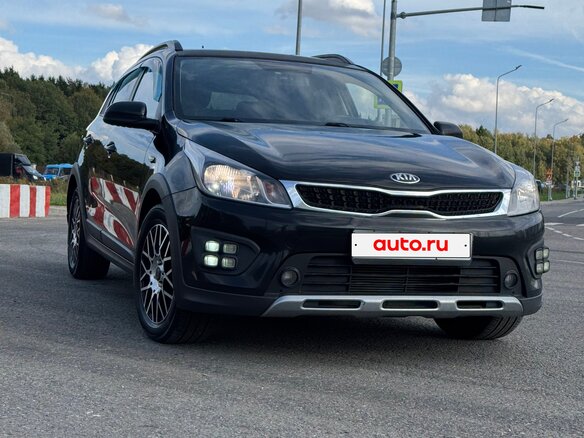 2018 Kia Rio X-Line IV, чёрный, 1230000 рублей - вид 1