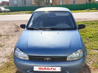2007 Lada (ВАЗ) Kalina I, синий, 125000 рублей, вид 3