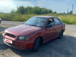 2004 Hyundai Accent ТагАЗ II, красный, 169999 рублей, вид 1
