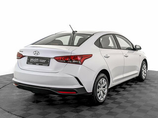 2022 Hyundai Solaris II Рестайлинг, белый, 1570000 рублей, вид 5