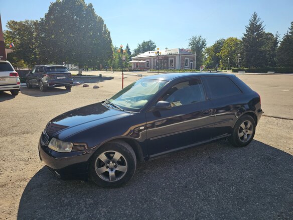 2001 Audi A3 I (8L) Рестайлинг, синий, 410000 рублей - вид 9
