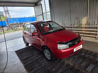 2011 Lada (ВАЗ) Kalina I, красный, 280000 рублей, вид 5