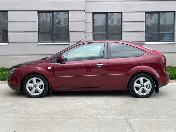 2006 Ford Focus II, красный - вид 4