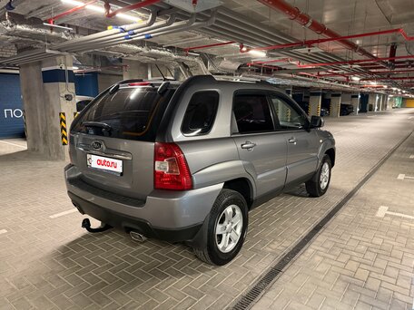 2010 Kia Sportage II Рестайлинг, серый, 990000 рублей, вид 5