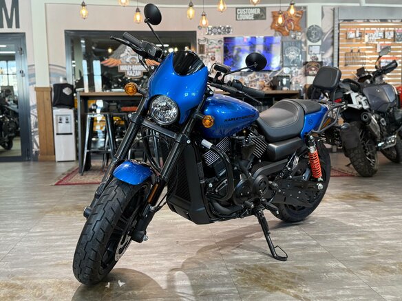 2018 Harley-Davidson Street Rod, синий, 850000 рублей - вид 10