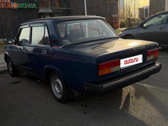 2007 Lada (ВАЗ) 2107, синий, 170000 рублей - вид 5