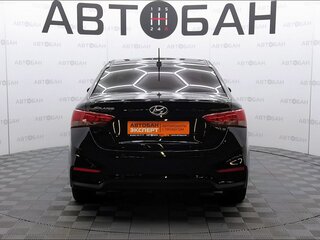 2018 Hyundai Solaris II, чёрный, 1149000 рублей, вид 5