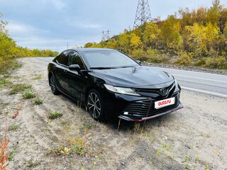 2020 Toyota Camry VIII (XV70), чёрный, 3190000 рублей, вид 4