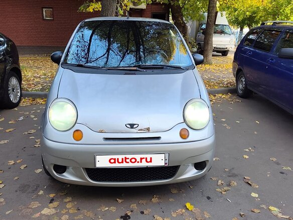 2007 Daewoo Matiz I Рестайлинг, серебристый, 150000 рублей