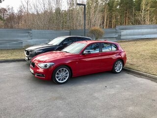 2012 BMW 1 серии 118i II (F20/F21), красный, 1500000 рублей, вид 5