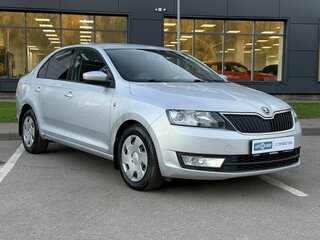 2014 Skoda Rapid I, серый, 699000 рублей, вид 3