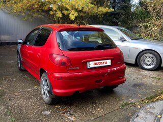 2008 Peugeot 206, красный, 210000 рублей, вид 4