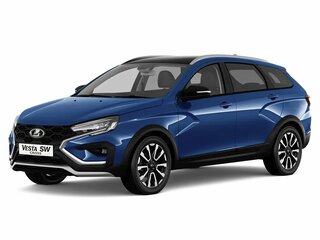 2026 Lada (ВАЗ) Vesta SW Cross I Рестайлинг (NG), синий, 2118000 рублей, вид 1