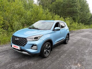 2024 Chery Tiggo 4 Pro I Рестайлинг, синий, 1350000 рублей, вид 1