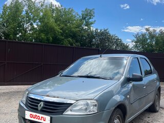 2012 Renault Logan I Рестайлинг, синий, 250000 рублей, вид 1