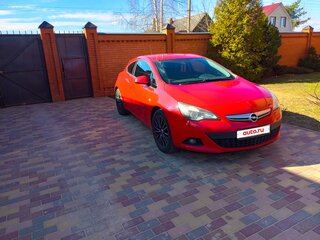 2012 Opel Astra GTC J Рестайлинг, красный, 1100000 рублей, вид 4