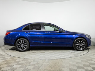 2019 Mercedes-Benz C-Класс 200 IV (W205) Рестайлинг, синий, 2499700 рублей, вид 4